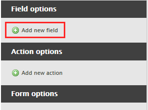 Add form field